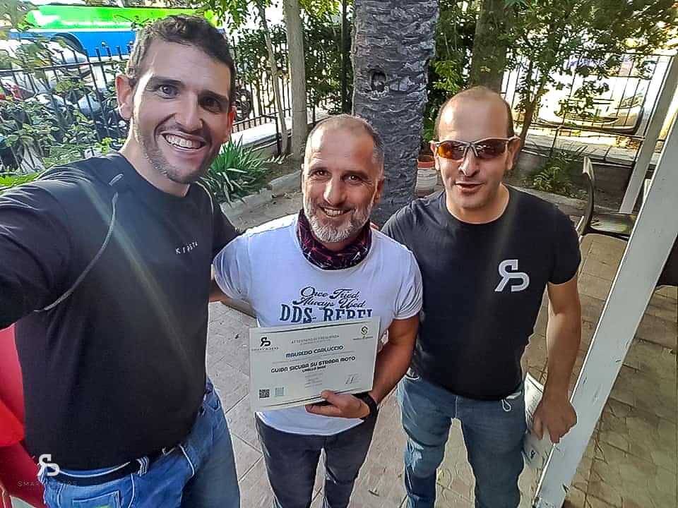 Dal sud della puglia, i km non gli fanno più paura.